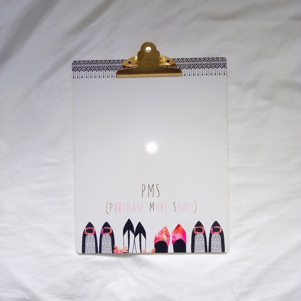 Papyrus clipboard white for shoes 👠